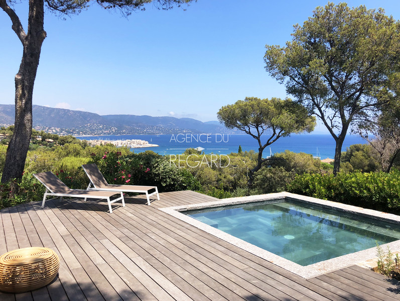 Гау Бенат, современный вид на море виллы...