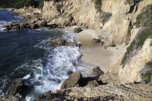 вид на море Виллы в Giens