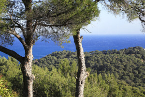 Вилла с видом на море в Гау-Бенат